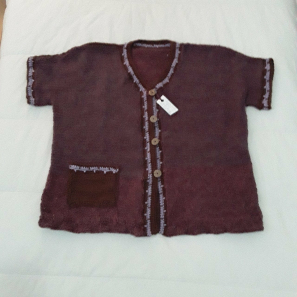 Handknitted cardigan